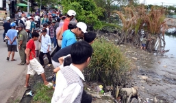 Phát hiện thi thể phụ nữ nổi trên kênh Tàu Hủ ở Sài Gòn