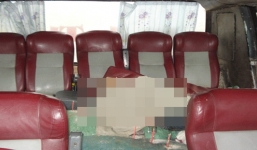 Phụ xe hoảng hốt phát hiện hành khách chết bất thường trên xe