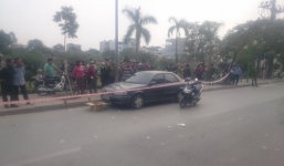 Hà Nội: Phát hiện người đàn ông chết trong ô tô bên sông Tô Lịch