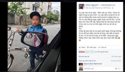 Cậu bé lớp 2 xin lỗi tài xế vì tông vào taxi gây sốt cộng đồng mạng
