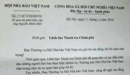 Đề nghị Thanh tra CP xem xét Vụ trưởng Vụ III xúc phạm báo chí