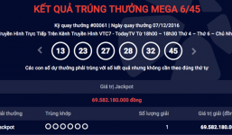 Xuất hiện người trúng gần 70 tỷ đồng xổ số Vietlott tại Hà Nội