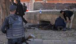 Hiện trường vụ nổ lớn gần kim tự tháp nổi tiếng khiến 6 cảnh sát thiệt mạng