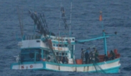 Tàu cá người Việt bị hải quân Malaysia bắt giữ