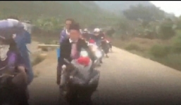 Xôn xao clip rước dâu bằng dàn xe phân khối lớn của người H’Mông