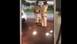 Thanh niên đòi cảnh sát đến tận nhà trả bằng sau khi bị bắt