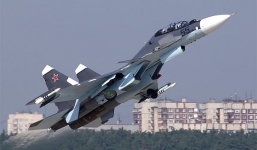 Video: Su-30SM Nga xuất kích đi làm nhiệm vụ