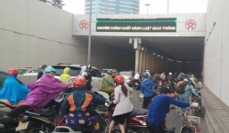 Hà Nội: 20 xe đâm liên hoàn tại hầm Kim Liên
