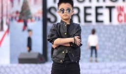 Hotboy nhí Bảo Huy 'chất lừ' cuốn hút tín đồ thời trang