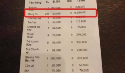 Hóa đơn cafe hết hơn 18 triệu tiền bóng cười khiến dân mạng sửng sốt