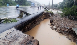 Tin cảnh báo lũ trên các sông từ Thừa Thiên Huế đến Khánh Hòa