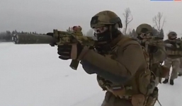 Video: Cận cảnh đặc nhiệm Nga tiêu diệt phiến quân IS ở Syria