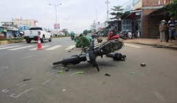 Chồng chết thảm, vợ nguy kịch sau vụ va chạm xe máy