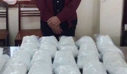 Nổ súng, bắt giữ 3  đối tượng vận chuyển 20kg ma túy đá