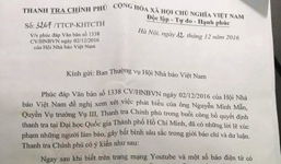 Vụ trưởng Vụ III xúc phạm báo chí: Thanh tra chính phủ yêu cầu giải trình