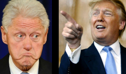 Cuộc đấu khẩu nảy lửa của Trump và Bill Clinton