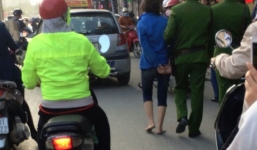 Truy đuổi cô gái trẻ gây náo loạn đường phố Hà Nội