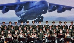 Hình ảnh cuối cùng về đoàn quân nhạc gặp nạn trên máy bay Tu - 154 