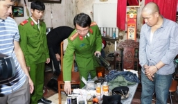  9 đối tượng sử dụng ma túy bị bắt quả tang