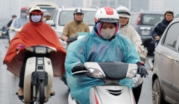 Không khí lạnh mạnh gây mưa, Hà Nội rét xuống 14 độ C