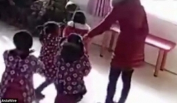 Cô giáo đánh đập dã man hai bé gái vì 'múa sai'