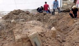 Phát hiện mộ đá cổ Chợ Lớn có niên đại hàng trăm năm 