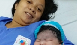 Sản phụ 23 tuổi ở miền Tây sinh bé gái nặng 5,2 kg
