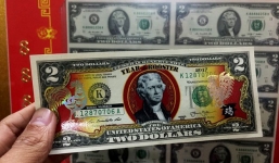 Những tờ tiền lì xì gà vàng “làm mưa làm gió” tết Đinh Dậu 2017