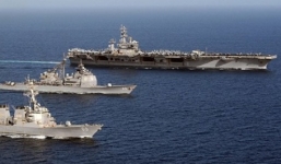 Mỹ bất ngờ rút toàn bộ tàu sân bay trên thế giới về nước