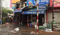 Hà Nội: Hỏa hoạn tại quán phở bò, nhiều người bỏ chạy toán loạn