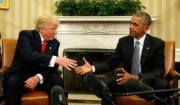Obama kêu gọi quân đội phục tùng tốt cho Trump