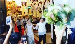 Cận cảnh đám cưới xa hoa của chị chồng Tăng Thanh Hà