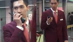 'Nam thần tàu điện ngầm' bị chuyển công tác vì quá đẹp trai