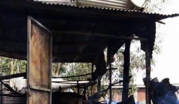 Ở nhà một mình, bé trai 5 tuổi bị lửa thiêu tử vong