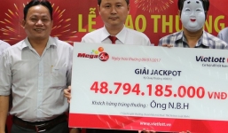 Lộ diện chủ nhân giải Jackpot trị giá 49 tỷ đồng của Vietlott