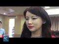 Trung Quốc ra mắt nữ robot xinh đẹp như người thật