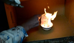 Ảo thuật đốt tiền không cháy, ai cũng làm được