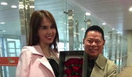 Hoàng Kiều khoe clip tình cảm bên Ngọc Trinh tại Trung Quốc