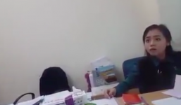 Nữ cán bộ phường có thái độ thiếu tôn trọng với người lớn tuổi