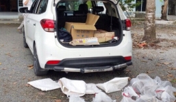 Bị phạt hành chính vì mang 10 bao chứa rắn độc lên núi thả cầu may