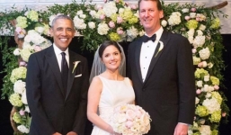 Obama làm phù rể trong đám cưới của trợ lý