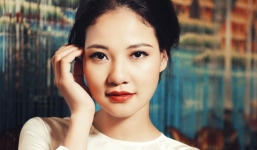 Hoa hậu Trần Thị Quỳnh đẹp hao gầy trong dáng dấp cô gái Sài Gòn xưa