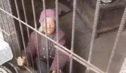 Video cảnh cụ già 92 tuổi bị nhốt vào phòng như chuồng lợn 