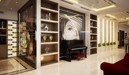 Choáng ngợp căn hộ mới như khách sạn 5 sao của Hoa hậu Thu Hoài