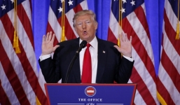 Trump nói Trung Quốc lấn lướt Mỹ, xây pháo đài lớn ở Biển Đông