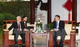 TBT Nguyễn Phú Trọng hội đàm về Biển Đông với Chủ tịch Trung Quốc