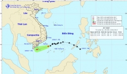 Tin tức mới nhất vùng áp thấp cách đảo Phú Quý 140km