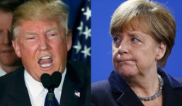 Trump nói Thủ tướng Đức Merkel mắc sai lầm thảm họa