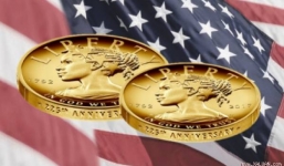 Cục đúc tiền Mỹ công bố đồng xu 100 đôla bằng vàng ròng