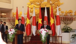 Thủ tướng Nguyễn Xuân Phúc hội đàm với Thủ tướng Nhật Bản Shinzo Abe